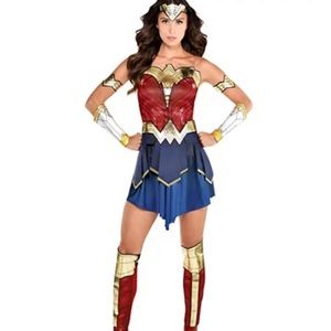 Adult Wonderwoman Deluxe Costume 1984 Sz M